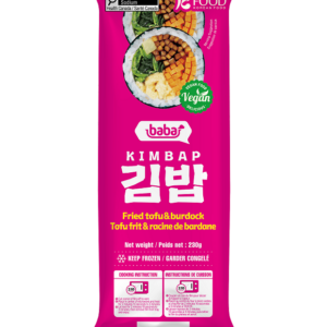FRIED TOFU & BURDOCK KIMBAB (FROZEN)