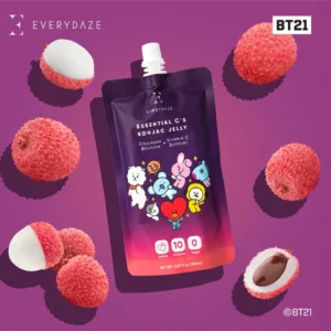 ESSENTIAL C'S KONJAC JELLY LYCHEE BT21 EDITION