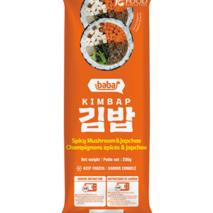 SPICY MUSHROOM & JAPCHAE KIMBAP(FROZEN)