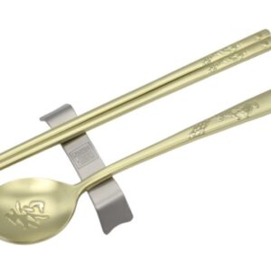 MYEONGWOL TITANIUM GOLD SPOON SET