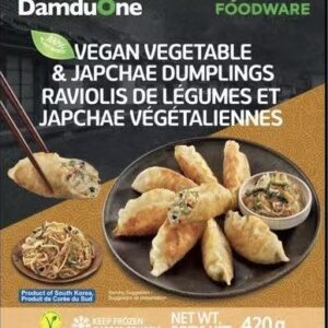 VEGAN VEGETABLE & JAPCHAE DUMPLINGS
