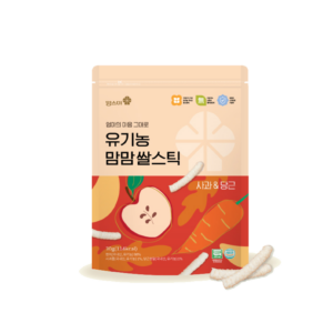 ORGANIC MOMMOM RICE STICK (APPLE AND CARROT)